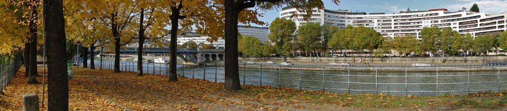 Ile aux Cygnes en Automne